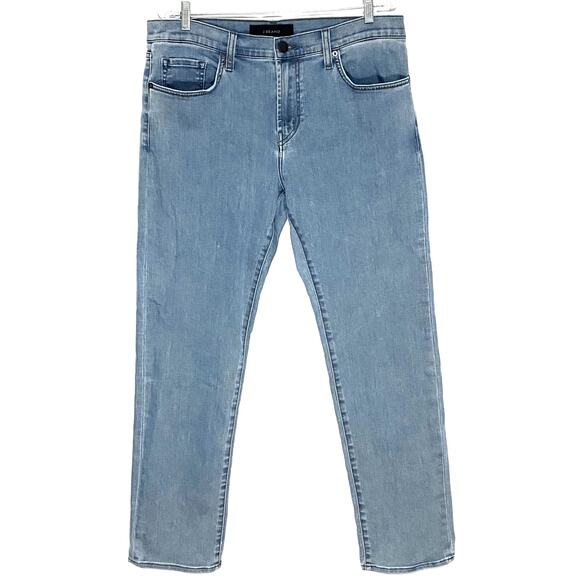 J Brand Tyler 32" Slim Fit Straight Leg Bahzel Jeans Mens 34 Normcore Casual - Picture 1 of 9